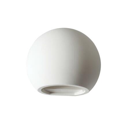 ACA Lighting Gypsum nástěnné sádrové svítidlo G85311W