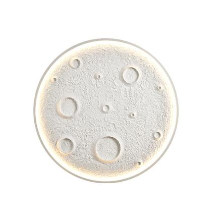 ACA Lighting LED sádrové nástěnné a stropní svítidlo MOND natural 24W 680lm 3000K G8583LED