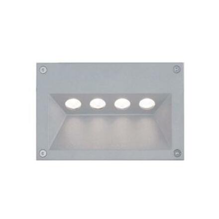 ACA Lighting venkovní zapuštěné svítidlo do zdi DOWN 4X1W LED IP65 HI2582