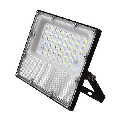 ACA Lighting LED SMD černý reflektor IP65 10W 6000K 1200lm 100-277V AC RA80 IK08 5let záruka bezpečnostní ventil J1060