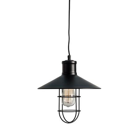 ACA Lighting Vintage závěsné svítidlo KS1344P1BK