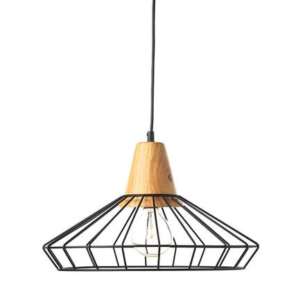 ACA Lighting Vintage závěsné svítidlo KS174940BK