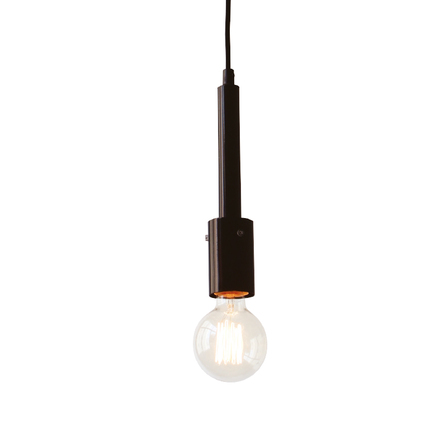 ACA Lighting Vintage závěsné svítidlo KS2084P51SBK