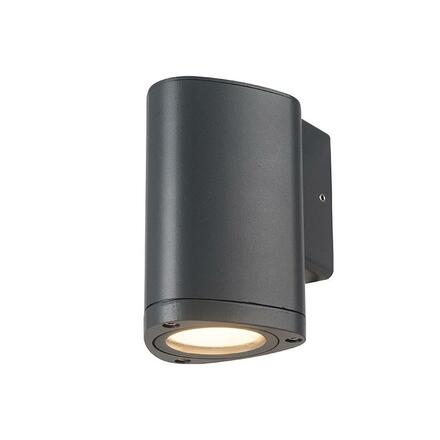 ACA Lighting LED HP venkovní nástěnné svítidlo 3W 150LM 50d 230V AC 3.000K tmavá šedá CRI80 IP54 30.000hod LG2981G