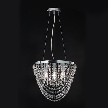 ACA Lighting Crystal stropní svítidlo MISSY404P