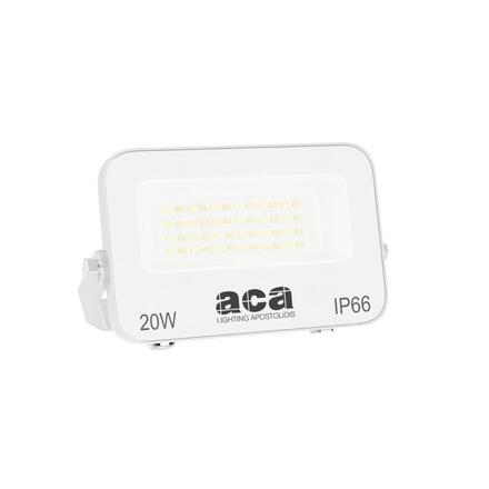 ACA Lighting LED SMD bílý reflektor 20W 3CCT 2000lm 185-265V Ra80 IP66 N20CCTW
