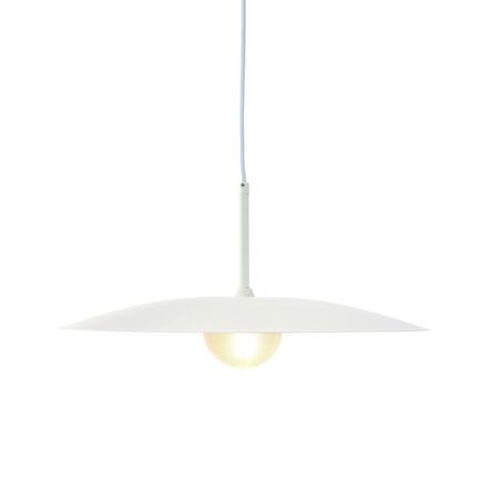 ACA Lighting závěsné svítidlo 1xG9 AFINAR bílá kov + matné sklo D40X120CM OD94451PW