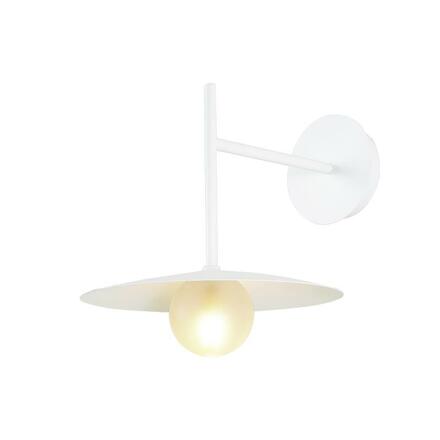 ACA Lighting nástěnné svítidlo 1xG9 AFINAR bílá + matné sklo 25X28X32CM OD94451WW