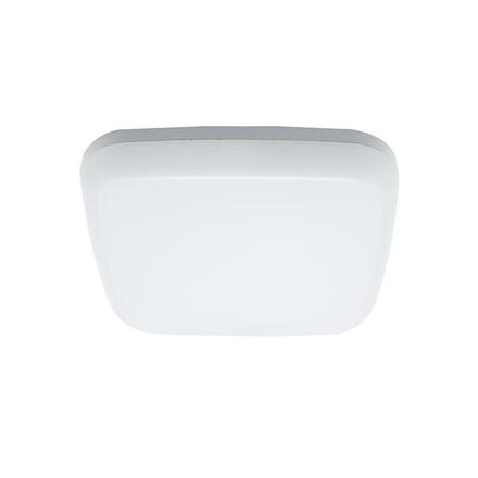 ACA Lighting bílé hranaté stropní svítidlo se senzorem SMD LED 24W 2100Lm 4000K 120d 230V IP54 Ra80 OFAQ2440SMIC