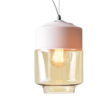 ACA Lighting Vintage závěsné svítidlo OYD10143B1WHAM