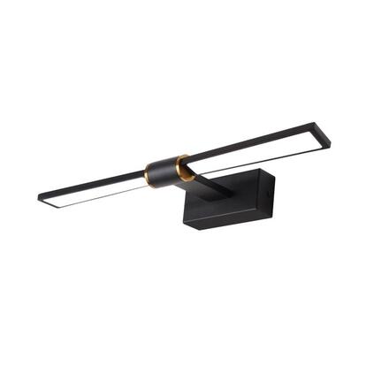 ACA Lighting nástěnné svítidlo PAPIGION LED 8W 520lm 4000K černá hliník 410mm PN1404LEDW41BK