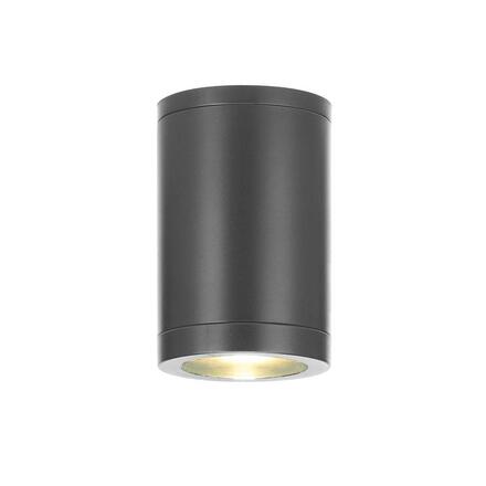 ACA Lighting GU10 venkovní kulaté stropní svítidlo 230V šedá IP65 GU10 MAX.7W SL7033G