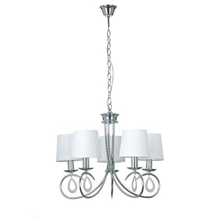 ACA Lighting Textile závěsné svítidlo TNK81490CR5P