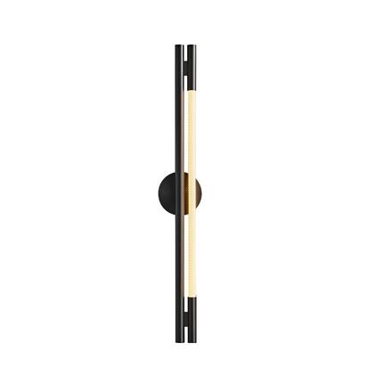 ACA Lighting nástěnné svítidlo MALPO LED 9W 3000K 320lm kov + silikon IP20 V43181WBK800