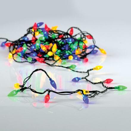 ACA Lighting šišky, 100 multicolor LED, 8 programů, IP44 7m + 3m. přívodní kabel X0810031214