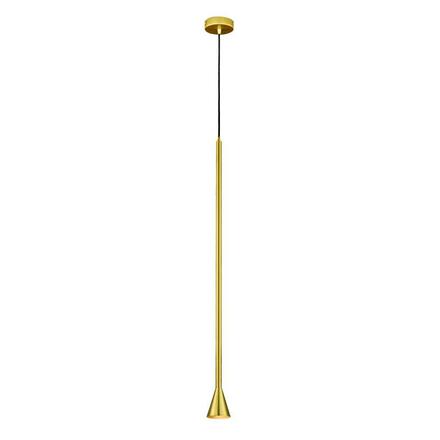 ACA Lighting závěsné svítidlo 1XGU10 CLOUZOT zlatá kov IP20 D7,5XD10XH190CM YL22801PGD