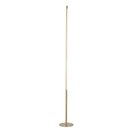 ACA Lighting stojací lampa LIGHTING LED 18W 3000K 1440LM mosaz hliník dotykový stmívač D18XD1,8XH146CM AVENUE ZM16LEDF148AB