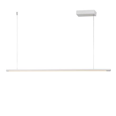 ACA Lighting závěsné svítidlo LED 18W 3000K 1440lm bílá TOUCH DIMMER 105X1,8XH150CM AVENUE ZM16LEDP105WH