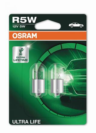 OSRAM R5W 12V 5W BA15s ULTRA LIFE 2ks blistr 5007ULT-02B