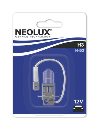 NEOLUX H3 12V 55W PK22s 1ks blistr N453-01B