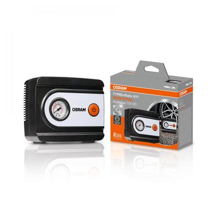 OSRAM TYREinflate 611 ESSENTIAL kompresor s kabelem 1ks OTI611ESN