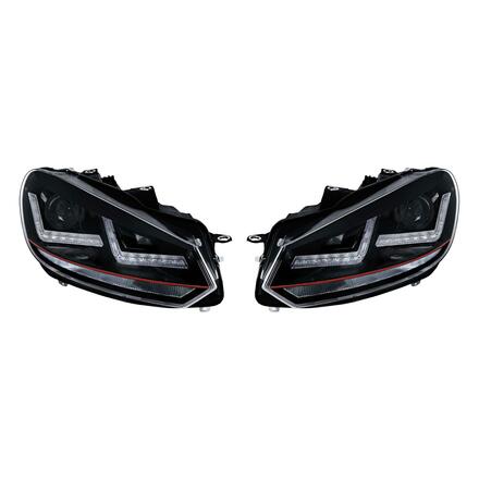 OSRAM světlomety LEDriving Xenarc GTI pro Golf VI LED-denní svícení a D8S Xenon 2ks LEDHL102-GTI