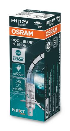 OSRAM H1 cool blue INTENSE Next Gen 64150CBN 55W 12V krabička