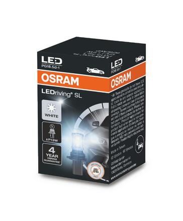 OSRAM P13W LEDriving SL White 6000K 12V 1ks 828DWP