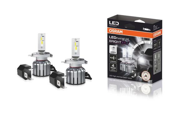 OSRAM LEDriving HL BRIGHT H4/H19 12V 15/15W P43t/PU43t-3 6000K White 2ks 64193DWBRT-2HFB