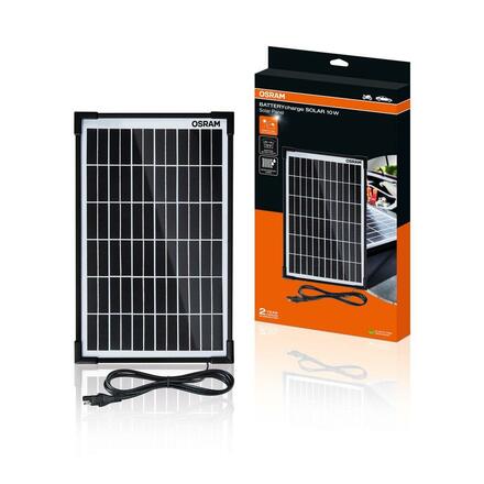 OSRAM BATTERYcharge SOLAR 10W solární udržovač autobaterií až do 0,56A (18V) 1ks OSP1000