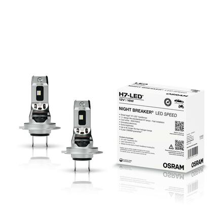 OSRAM H7 NIGHT BREAKER LED SPEED homologace Profi-Set 2ks OS 64210DWNBSP