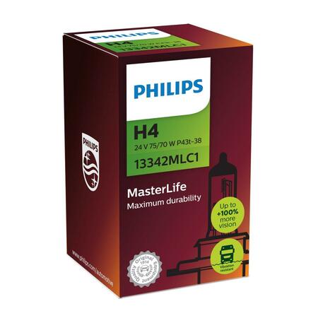 Philips H4 MasterLife 24V 13342MLC1