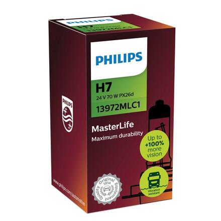 Philips H7 MasterLife 24V 13972MLC1