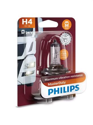 Philips H4 24V 75/70W P43t-38 24V Halogen MasterDuty 1ks 13342MDB1