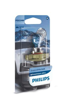 Philips PSX24W 12V 24W PG20/7 WhiteVision Ultra 1ks 12276WVUB1