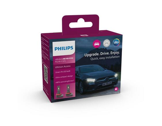 Philips LED Fog 12V 20W PGJ19-1/3/5 Ultinon Access 2500 6000K 2ks NO ECE 11366U2500CX