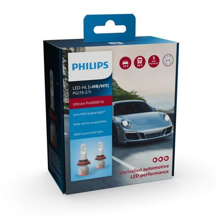 Philips H11/H9 12V PGJ19-2 Ultinon Pro9200 HL 5800K NOECE 2ks 11362U92X2