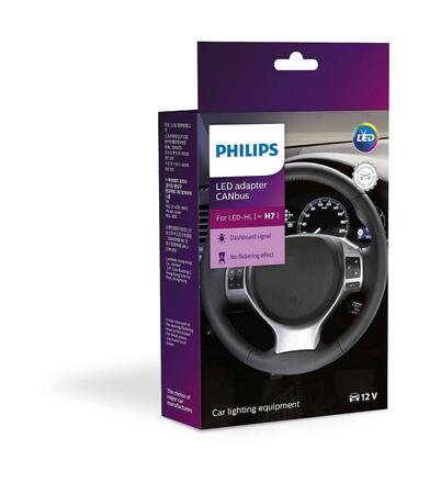 Philips LED Adapter CANbus CEA H7 18952 12V C2 PH 18952C2