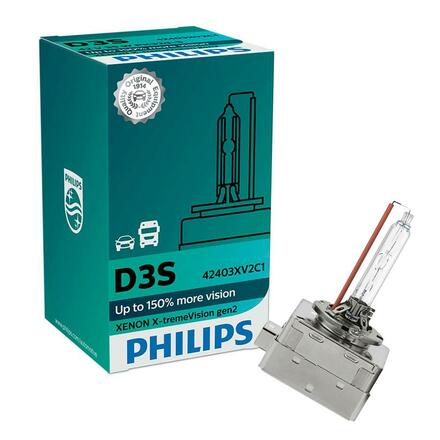 PHILIPS Xenon X-tremeVision 42403XV2C1 D3S 35W +150% gen2