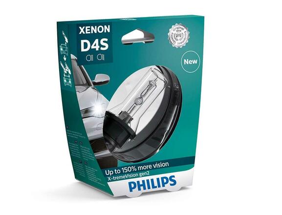 Philips D4S 35W P32d-5 X-treme Vision +150% 1ks 42402XV2S1