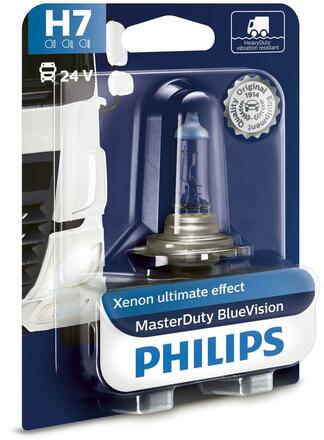 Philips H7 24V 70W PX26d Halogen MasterDuty BlueVision 1ks PH 13972MDBVB1