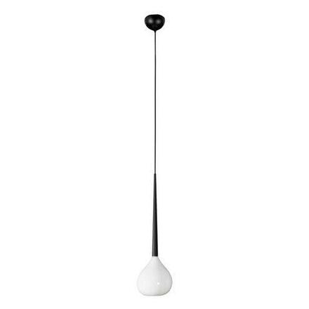 Závěsné svítidlo AZzardo Aga 1 white/black AZ1062 E14 1x40W IP20 16cm bílo-černé