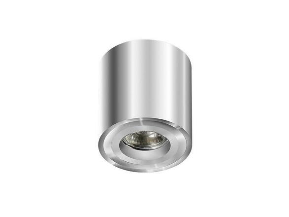 Stropní bodové přisazené svítidlo AZzardo Mini Bross chrome AZ1757 GU10 1x50W IP20 8cm chromové