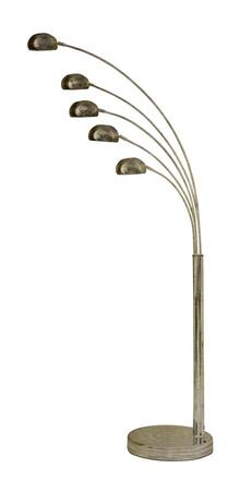 AZzardo Palp stojací lampa 5x E14 40W 210cm IP20, bronzová patina AZ2623