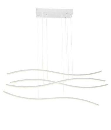 LED Závěsné svítidlo AZzardo Waves Dimm white AZ2913 70W 4900lm 3000K IP20 stmívatelné bílé