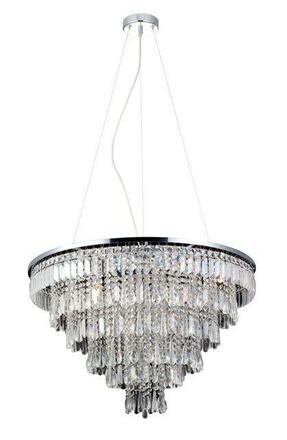 Závěsné/stropní přisazené svítidlo AZzardo Kalabria XL pendant/top AZ2926 G9 12x40W IP20 80cm chromové