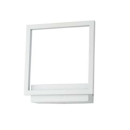 LED Nástěnné svítidlo AZzardo Opera wall white AZ3142 18W 1020lm 3000K IP20 25,5cm bílé