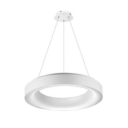 AZzardo Sovana SMART závěsné svítidlo LED 40W 2200lm 3000-6500K 45cm kulaté IP20, bílé AZ3442