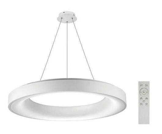 LED Závěsné svítidlo AZzardo Sovana Pendant 80 CCT white Dimm AZ3448 80W 4000lm 2700-6500K IP20 78cm stmívatelné bílé