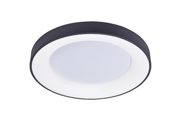 AZzardo SANTANA stropní svítidlo LED 80W 4800lm 3000-6500K stmívatelné 80cm IP20, černá + ovladač
